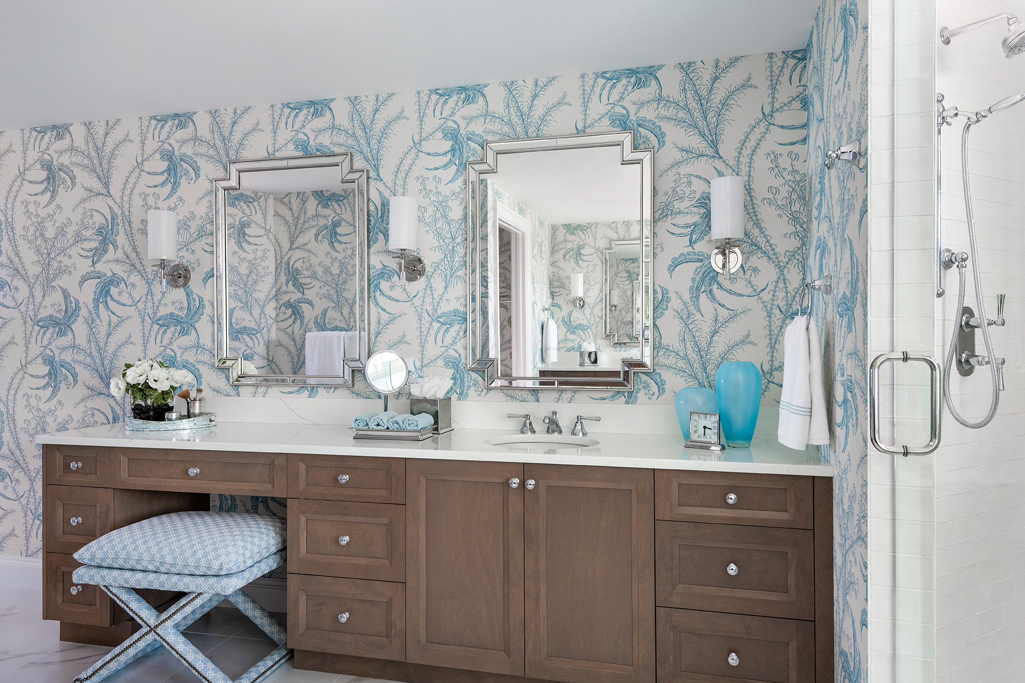 Master Bathroom Vanity View After