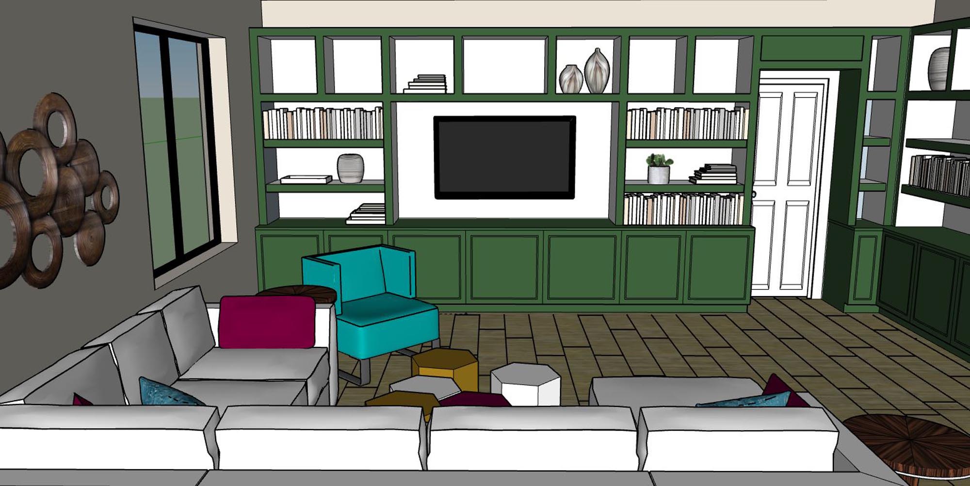 Family Room Render