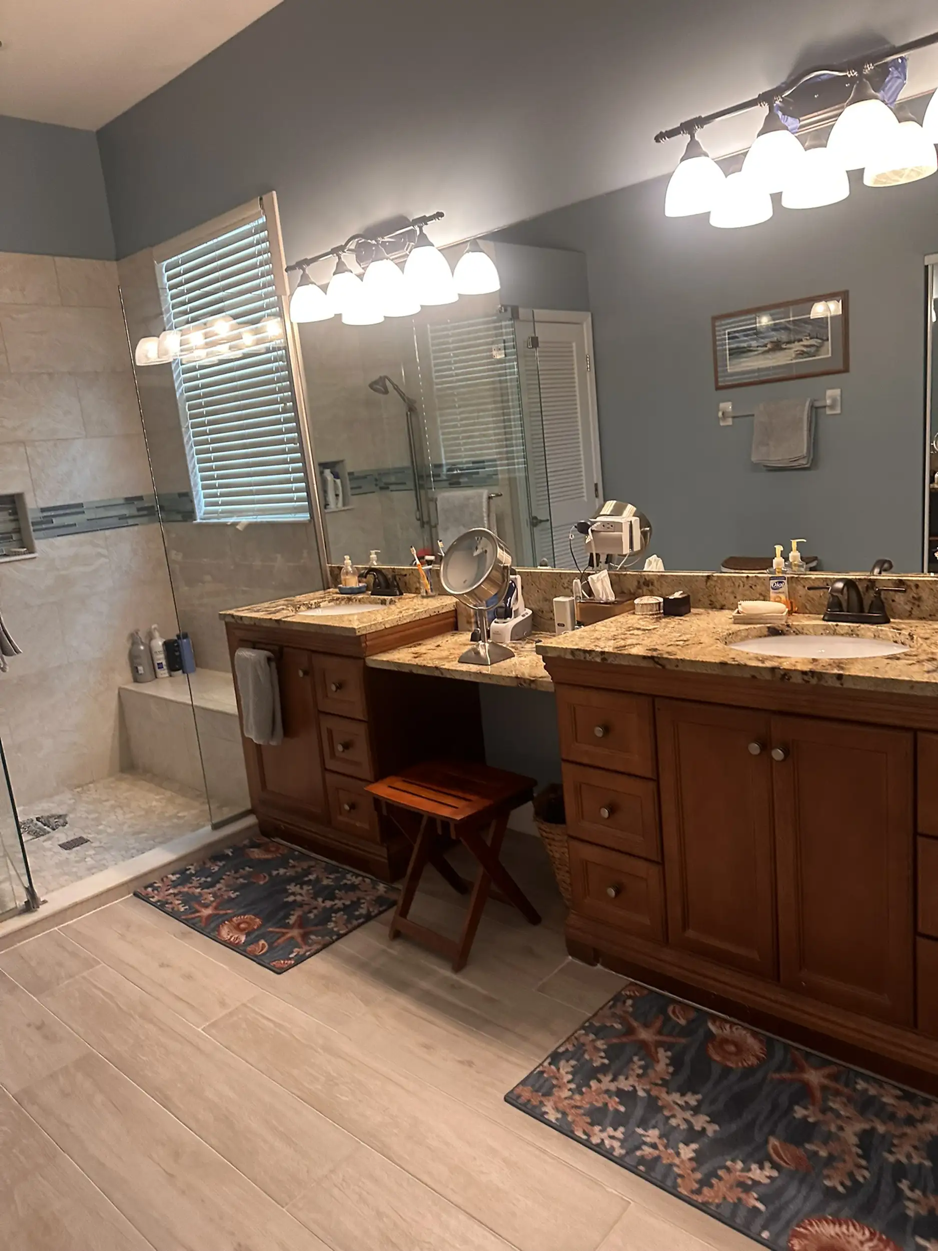 Master Bathroom Before
